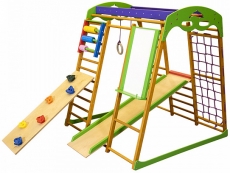 Дитячий спортивний комплекс для квартири SportBaby Карамелька 1